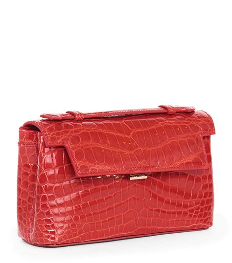 red croc clutch bag|red croc handbags.